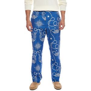 J.Mclaughlin Mens  Oxford Pant, Blue